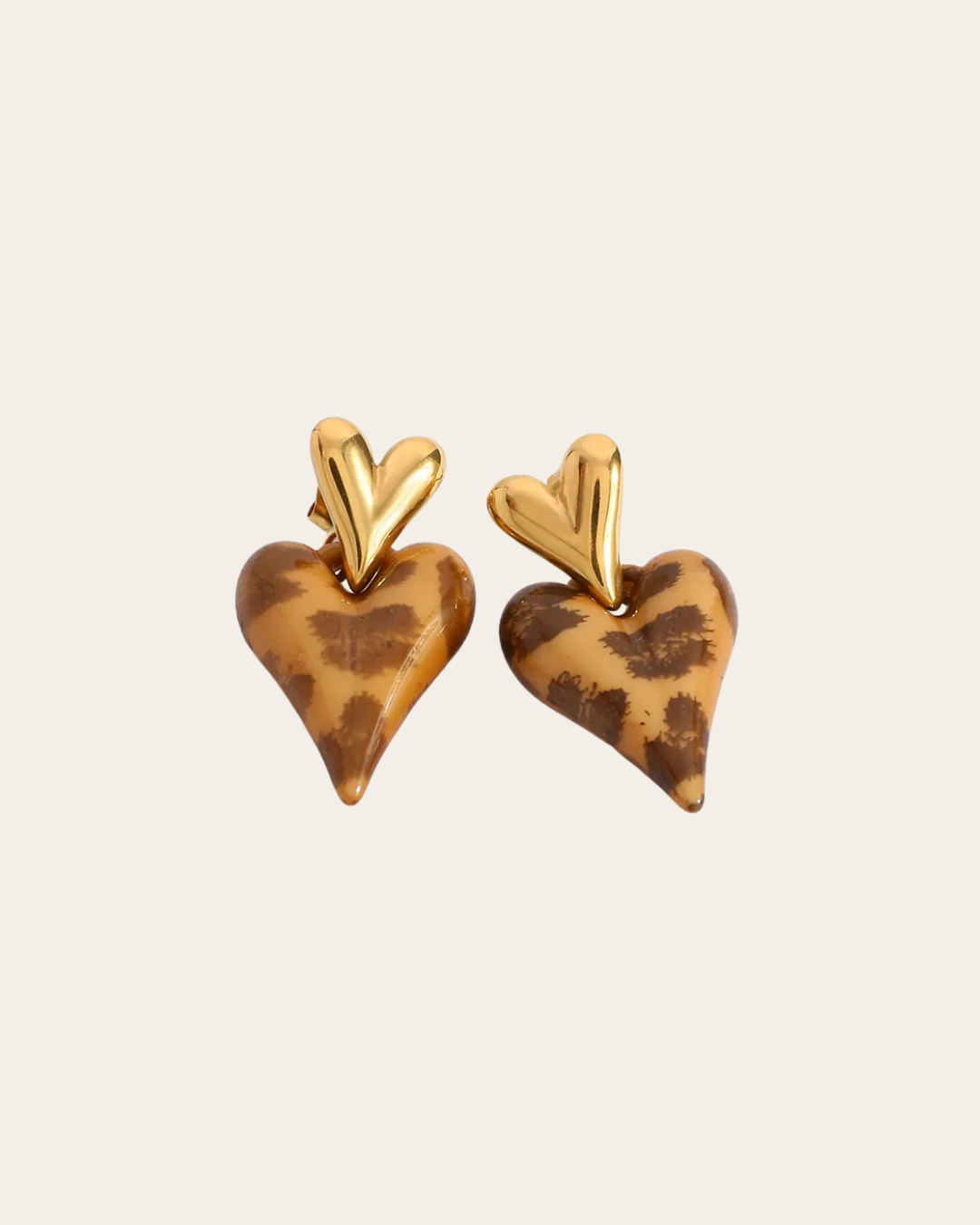 TIGER HEART Oorbellen