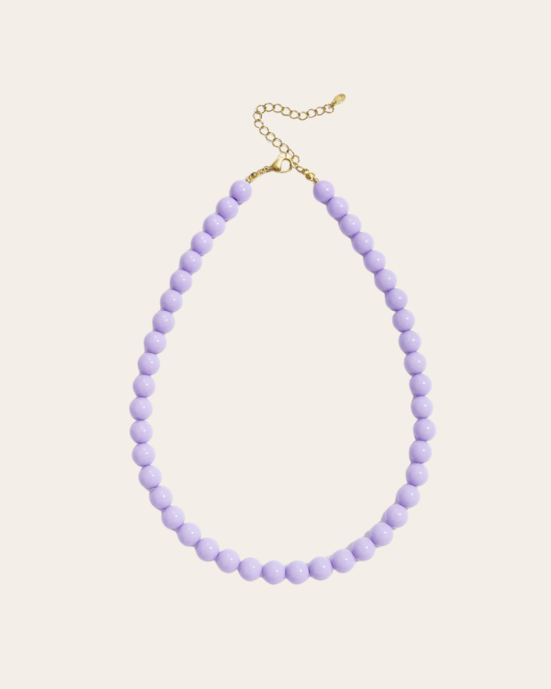 BEADS Kralenketting 10 mm - Lila