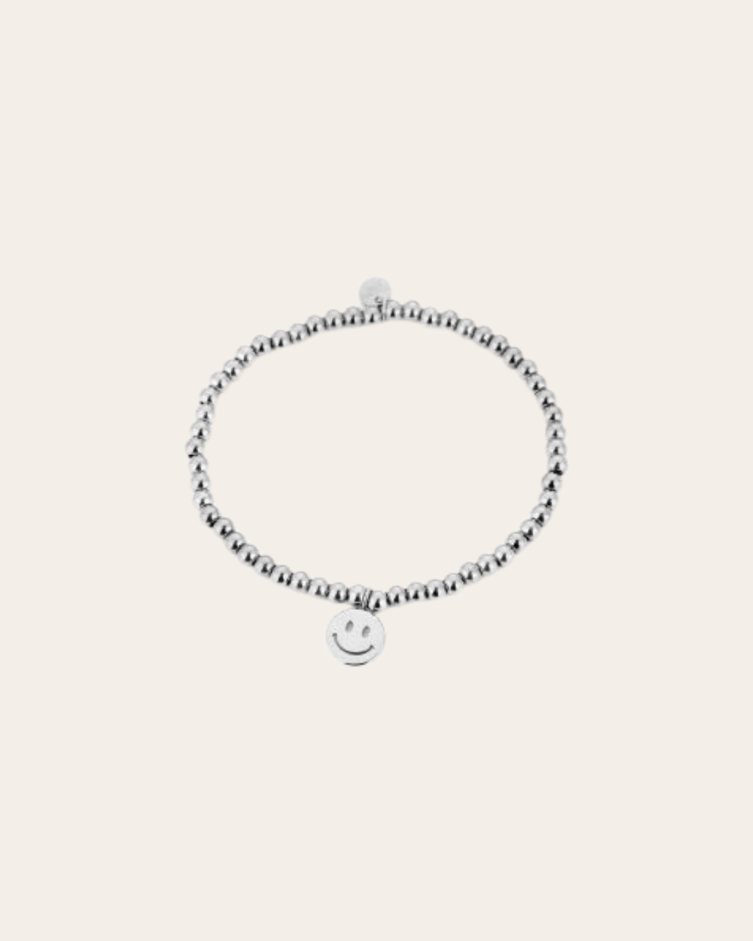 SMILEY BEADS Armband - 4MM