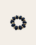 STONE BEADS Armband - Denim Blauw