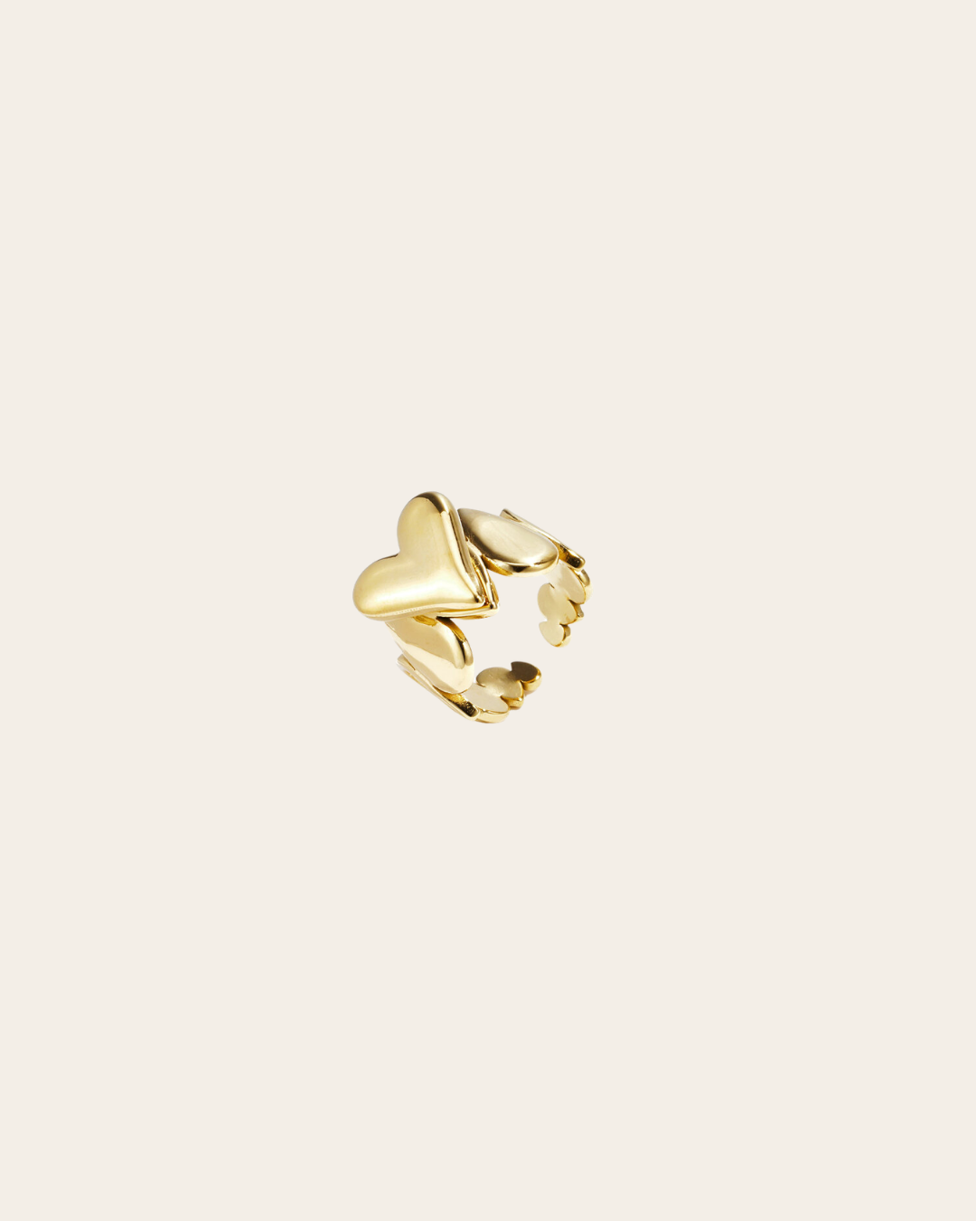 HEART Ring - Stainless Steel
