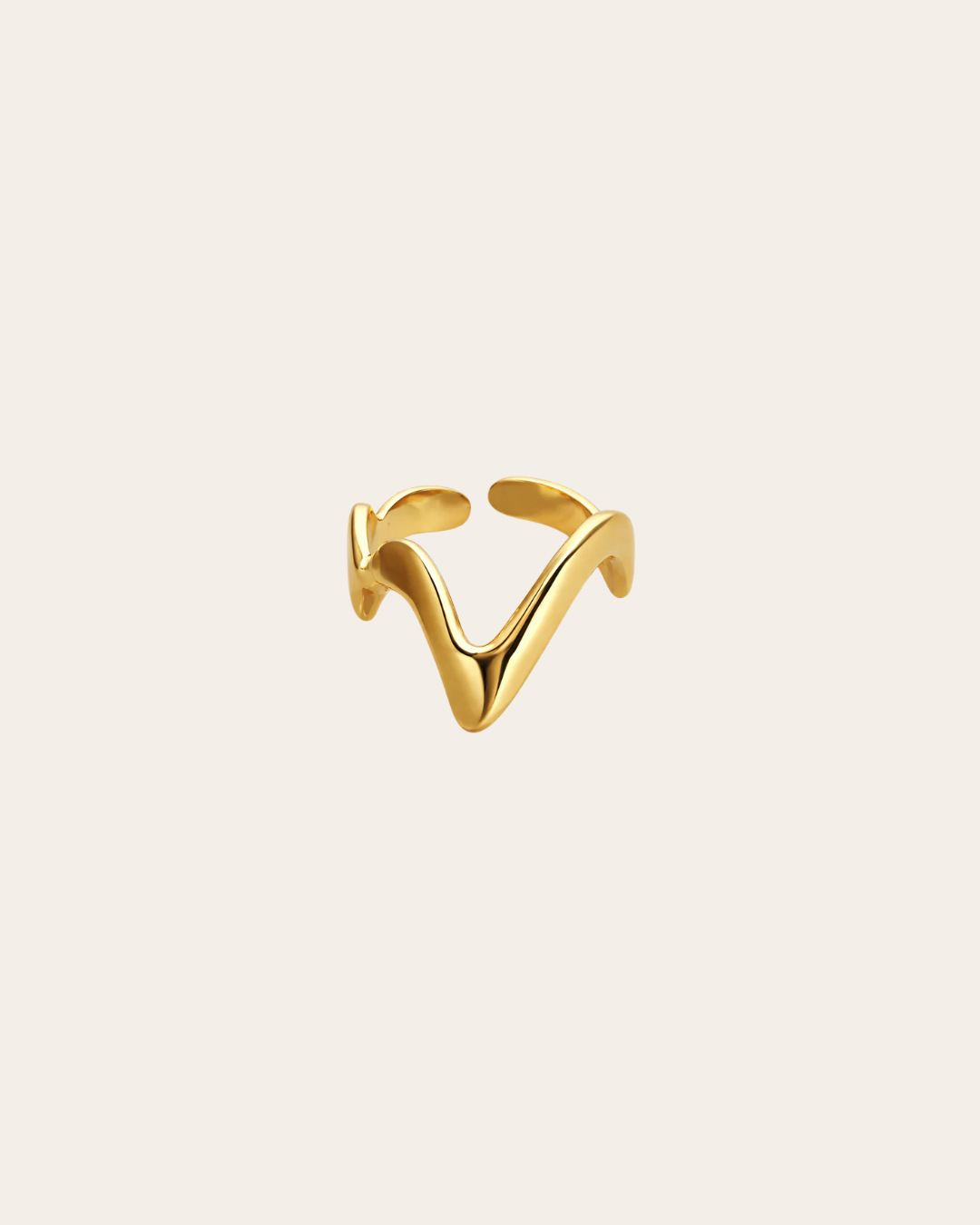 WAVY Ring - Stainless Steel