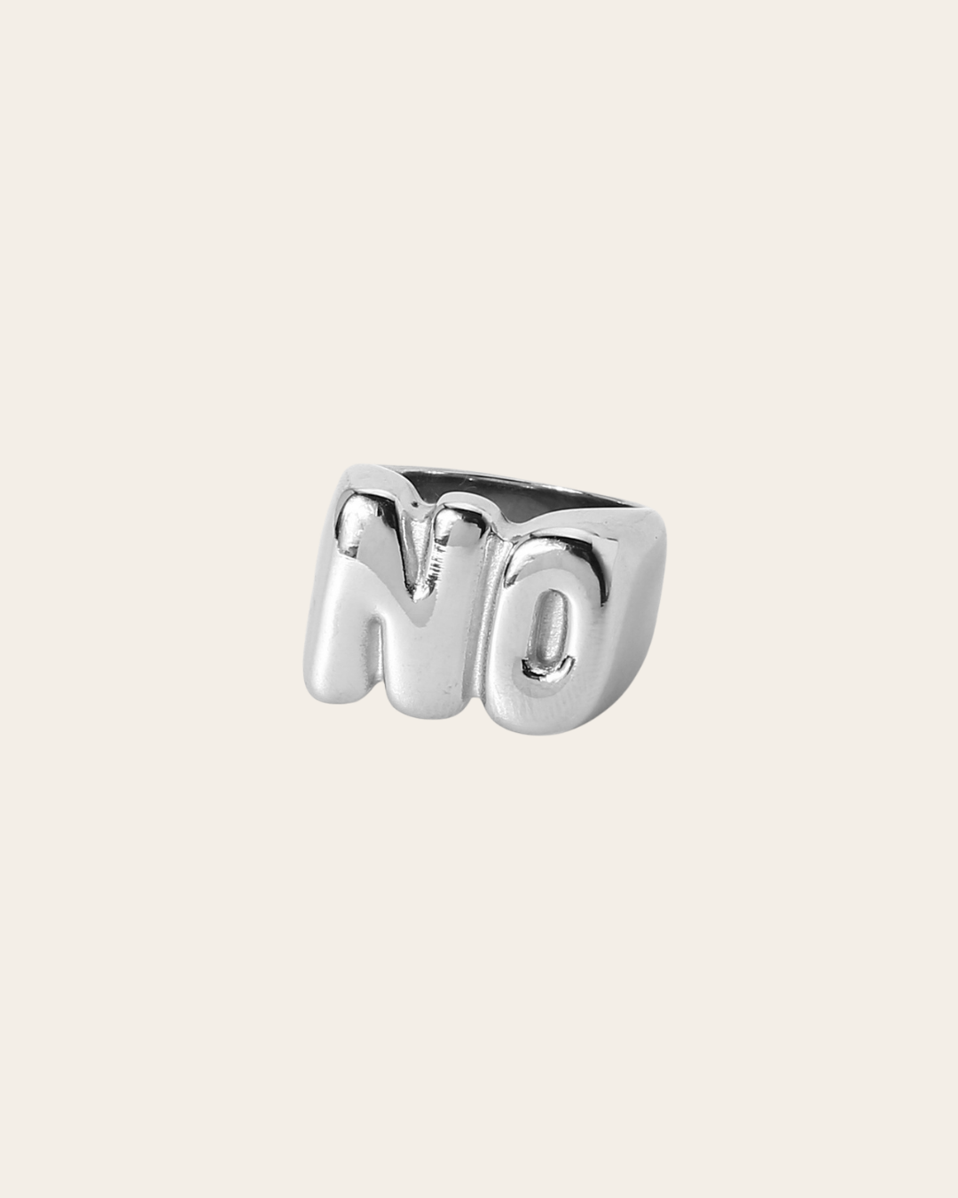 NO Ring - Zilver