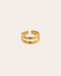 DOUBLE STRIPE Ring - Stainless Steel