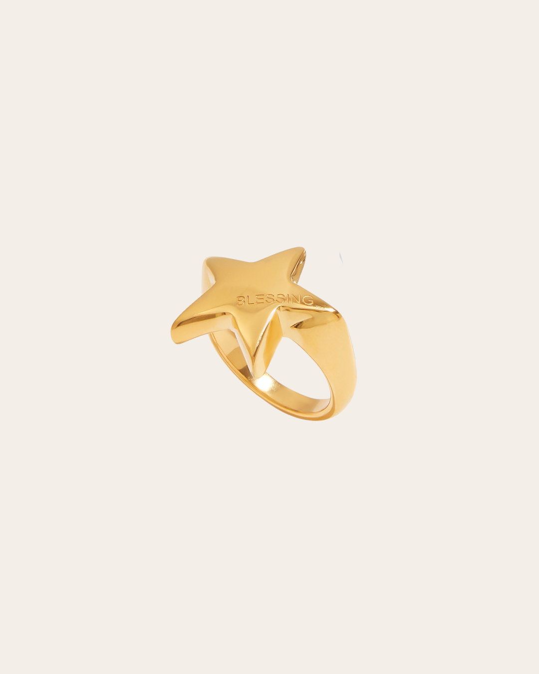 BLESSING STAR Ring - Goud