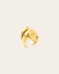 BIG SWIRL Ring - Stainless Steel