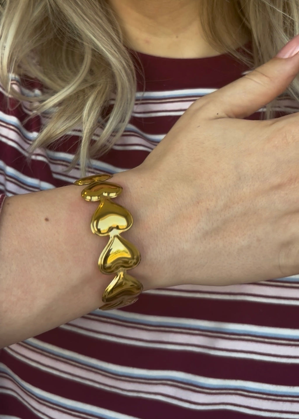 LOTS OF LOVE Bangle - Stainless Steel