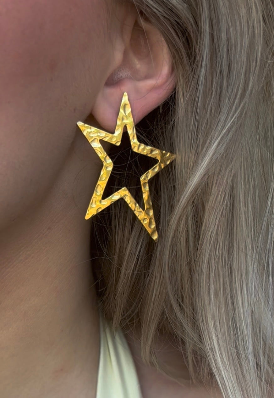 BE A STAR Oorbellen - Stainless Steel