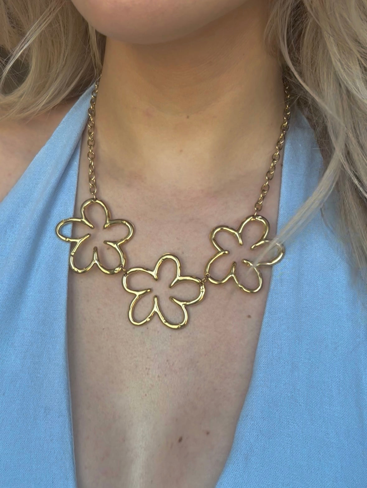 BLOOMING Ketting - Stainless Steel